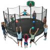 14ft. DoubleBounce with PowerBounce Trampoline