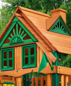 Treehouse wood roof